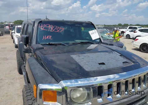 2007 Hummer H3 Suv from USA, damaged, VIN 5GTDN13E978166666